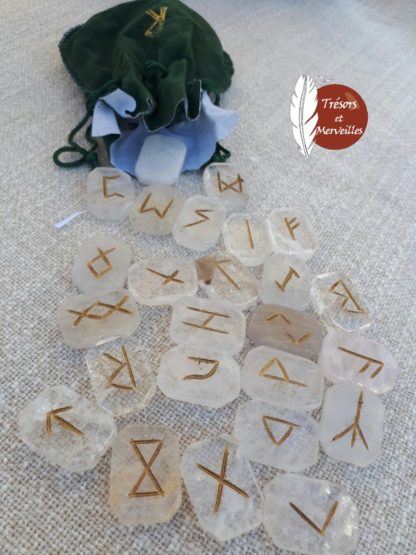 Runes de cristal de roche